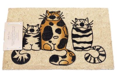 שטיח כניסה חתולים קומיקס