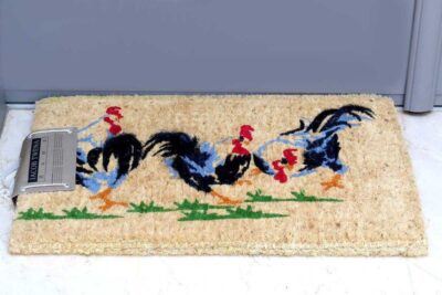 שטיח כניסה עבה תרנגולים
