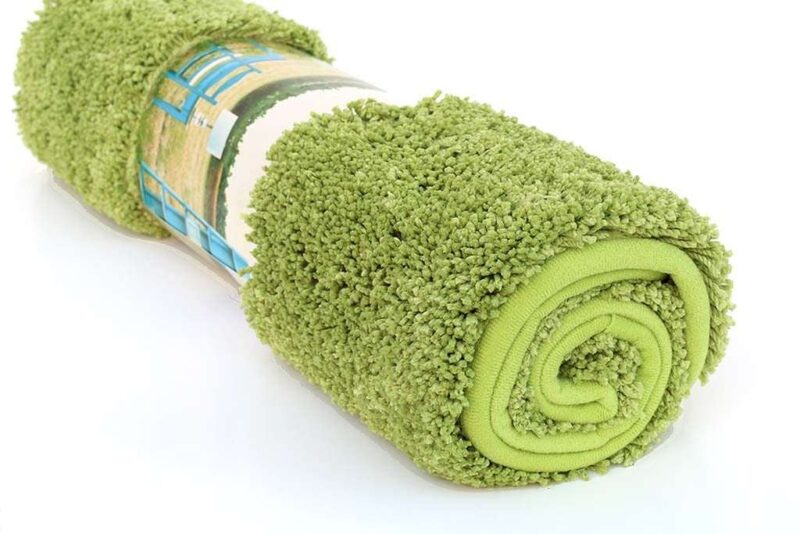 שטיח אמבטיה ירוק גדול