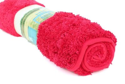 שטיח אמבטיה אדום