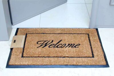 שטיח גדול Welcome
