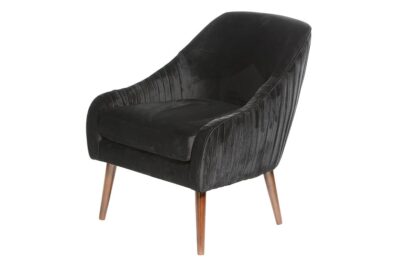 כורסא שחורה לסלון
