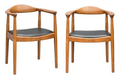 כסאות עץ מעוצבים