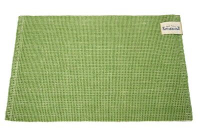 שטיח בצבע ירוק למטבח
