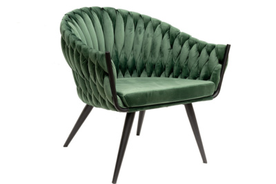 כורסא צמה ירוקה